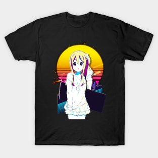 Ritsu and Tsumugi's Rhythm Fusion K-on! Drum and Keyboards Tee T-Shirt